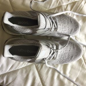 Adidas Ultraboost Men’s 10.5 grey NWOT last week!